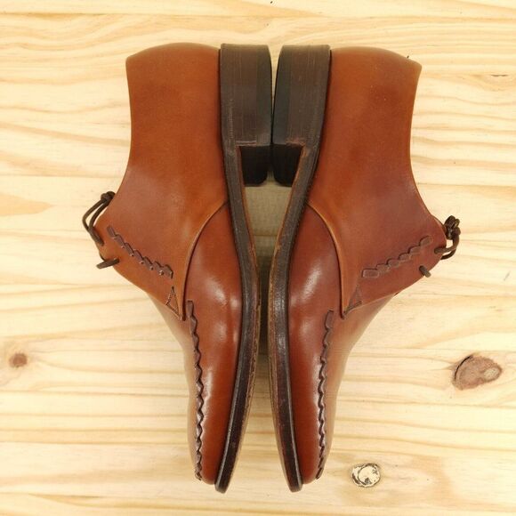 Barker Earls Barton Men\'s Derby Oxfords Sz 8.5 Brown Leather Moc Toe Dress Shoes main image 7